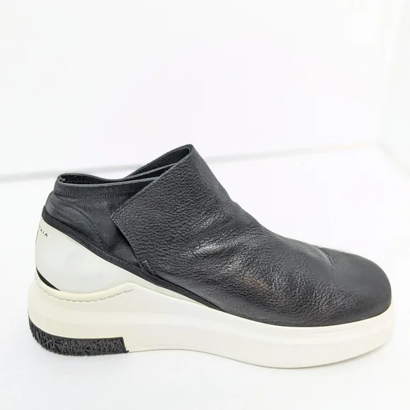Cinzia Araia leather sneaker wedges - Picture 4 of 16
